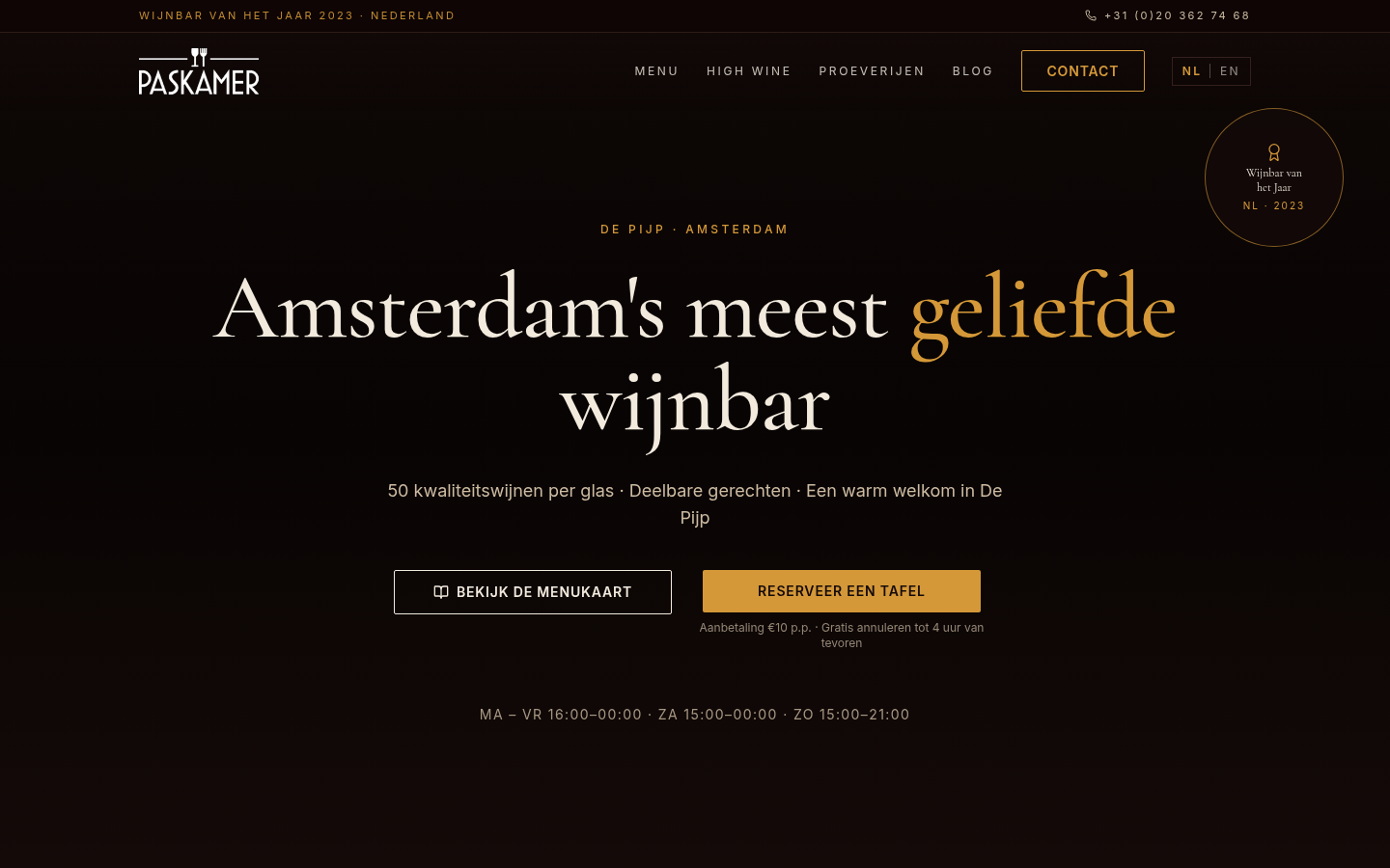 Origineel op desktop
